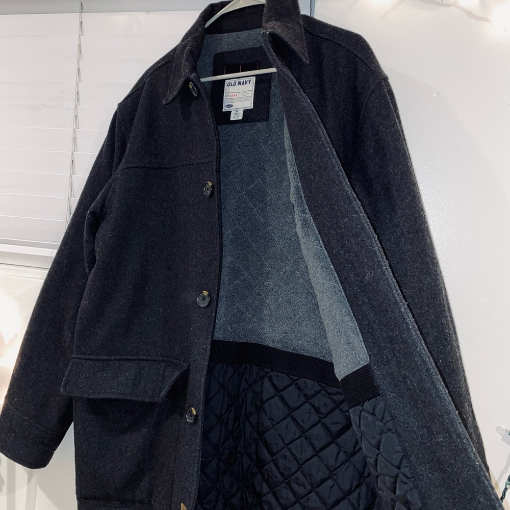 Wool-blend Pea Coat